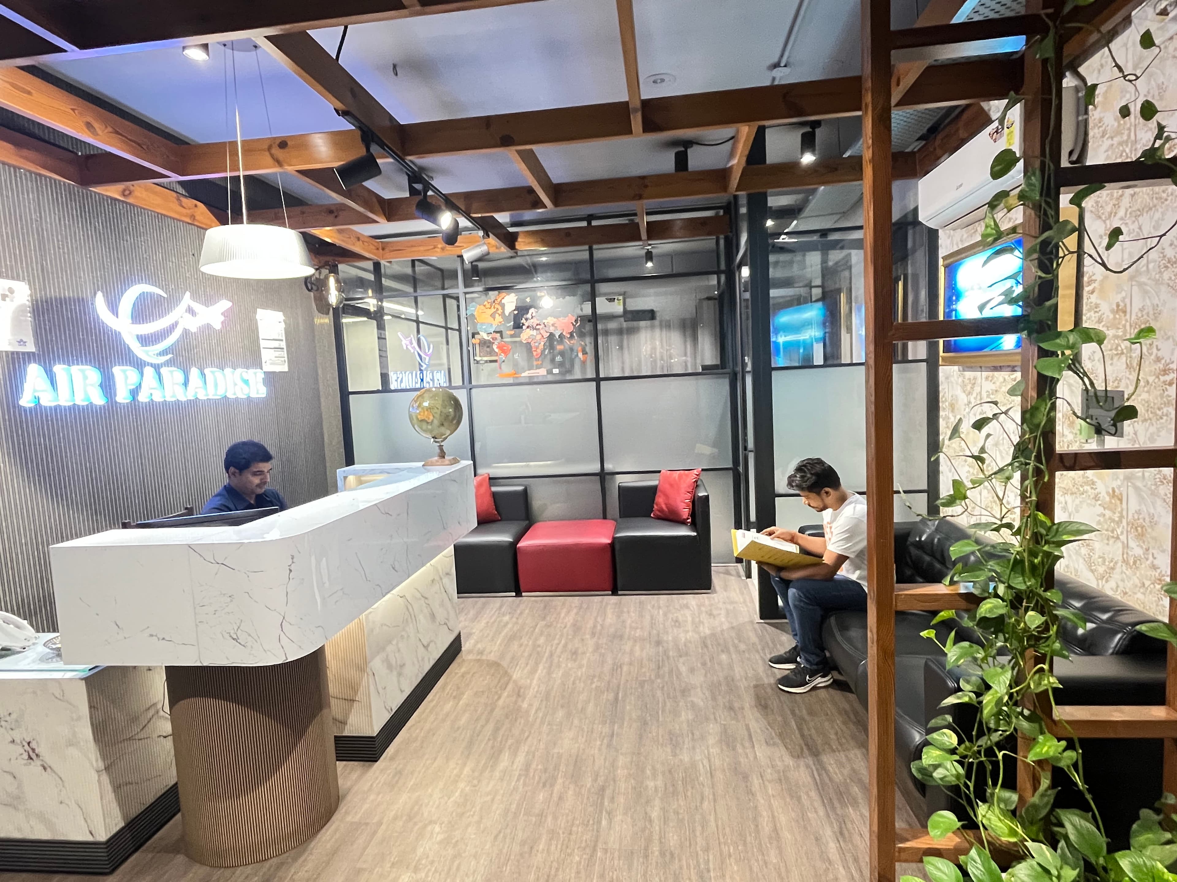 Customer Waiting Area